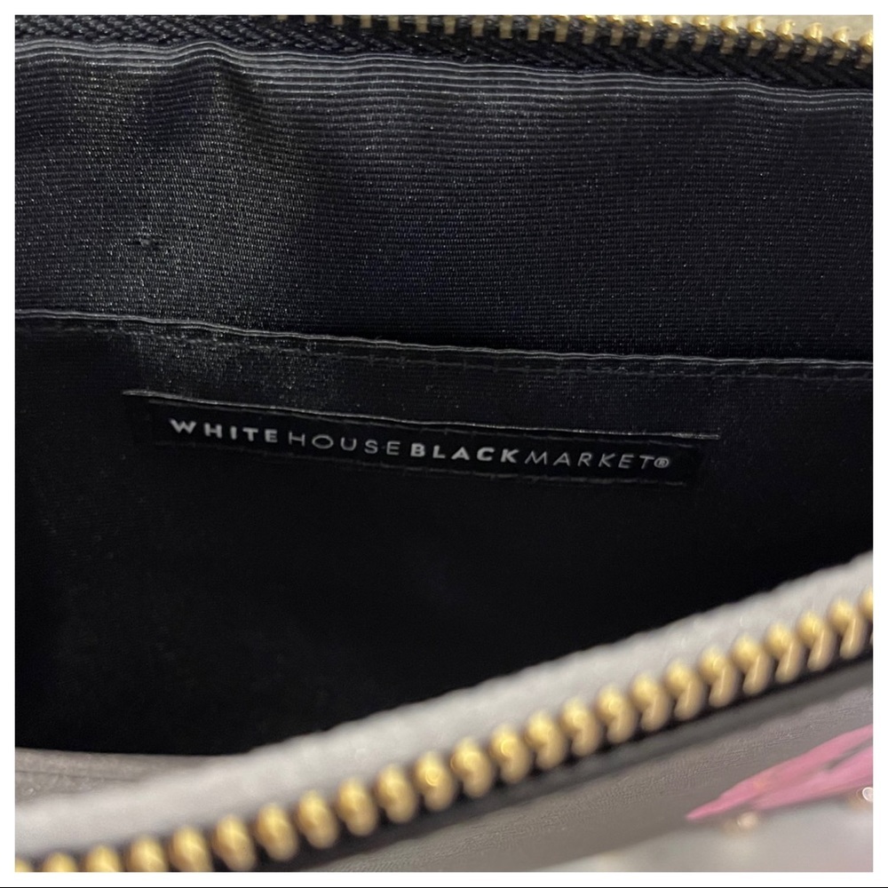 NWT! White House Black Market floral stud clutch - Picture 4 of 6